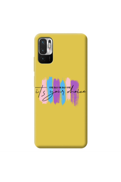 Other Xiaomi Redmi Note 10 Pro 5G One Day Or Day One Yellow Colored Silicone ...