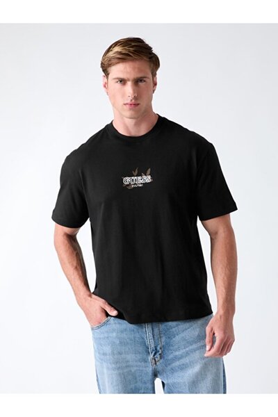 Guess Ανδρικό T-Shirt Smal Oversize Fit