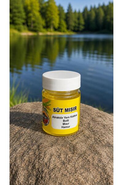ALASTOR Süt Mısır Kokulu Sazan Atraktör 50 Ml Yem Katkısı Yoğun Süt Mısır Kokulu