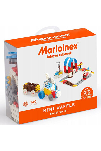 Marioinex Τουβλάκια Μίνι Βάφλα για Ηλικίες 3+ 140 Τεμάχια Κωδικός: 909072