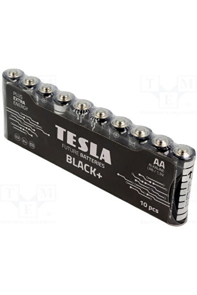 Other Μπαταρίες Tesla Μαύρες+ Αλκαλικές Μπαταρίες AA 1.5V 10 τεμάχια