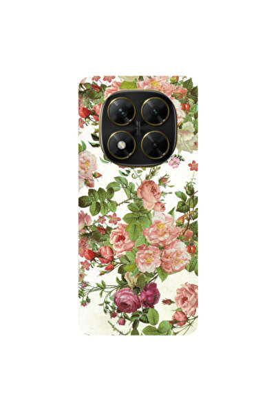 Other Xiaomi Poco X7 Pink roses 2 Transparent Silicone TPU Θήκη