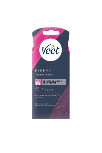 Veet Easy-Gelwax Ταινίες αποτρίχωσης για κανονικό δέρμα 20 τεμάχια