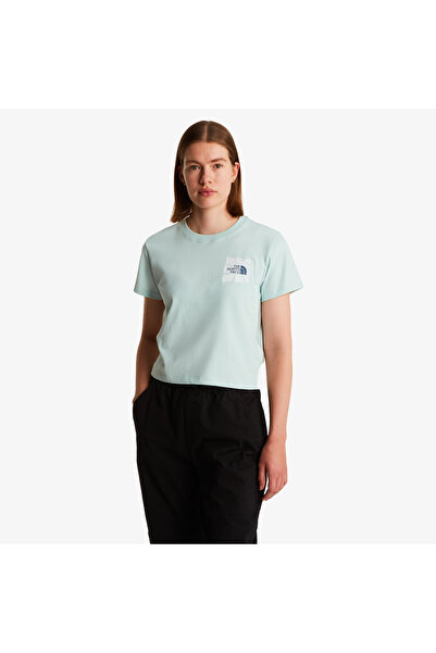 THE NORTH FACE W SUN REGULAR Mânecă scurtă Cutie Tee-GRA