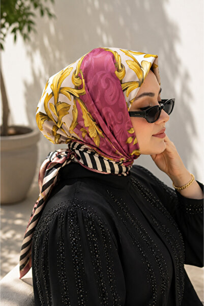 EBRUTESETTÜR سلسلة أوشحة بنمط الترقيع من بودرا