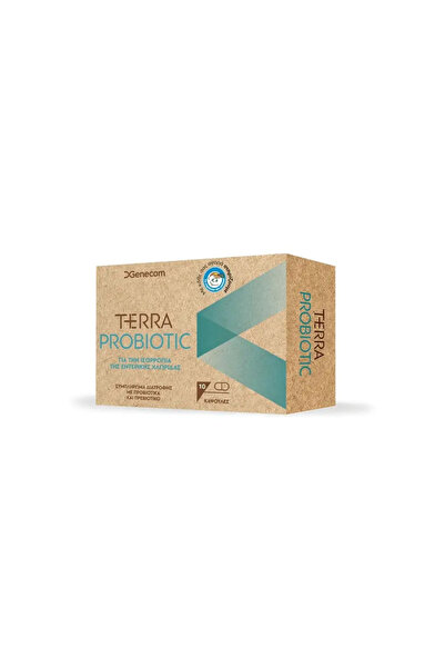 GENECOM Terra Probiotic - Προβιοτικά και Πρεβιοτικά για την Ισορροπία 10 Κάψο...