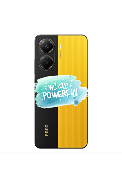 Other Xiaomi Poco X7 Pro We are Powerful Transparent Silicone TPU Θήκη