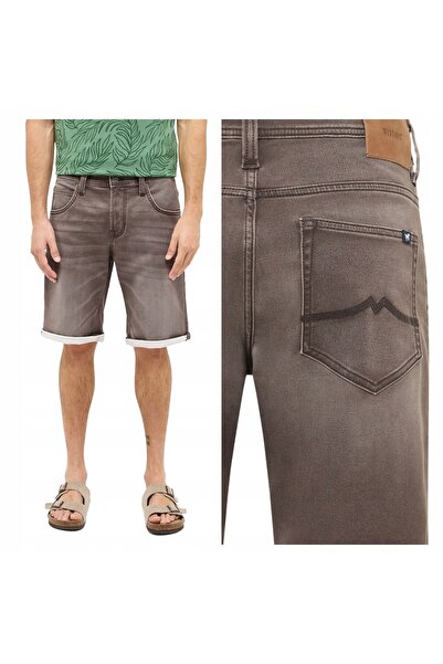 Mustang Blugi Barbati Scurti, Chicago Shorts, Marime 32, Gri, Regular Fit, Bu...