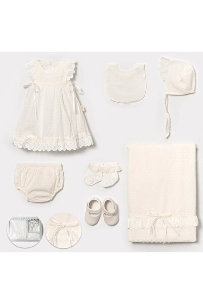 LOVE MAXX 0-3 Months Polka Dot Lace Set of 6