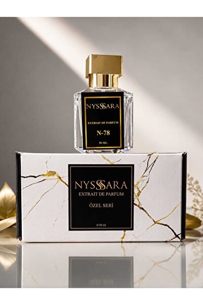 NYSSARA - 50ml N-78 Vanilya-Paw Etkili Aşırı Güçlü %30 Delux Esans EXTRAİT DE...