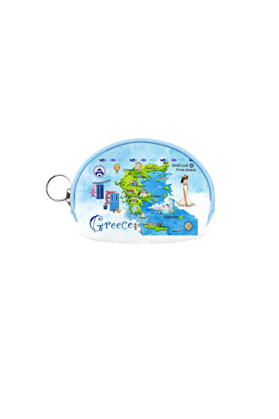 Tradesor Πορτοφόλι Souvenir μπρελόκ mini - Σετ 10pcs - PVC - Greece - 10*8*3c...
