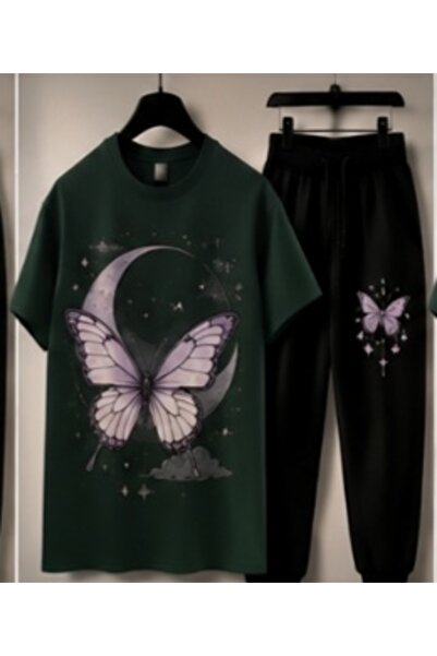 ship master Summer Collection New Arrival T-Shirt & Shorts Set Printed Patter...