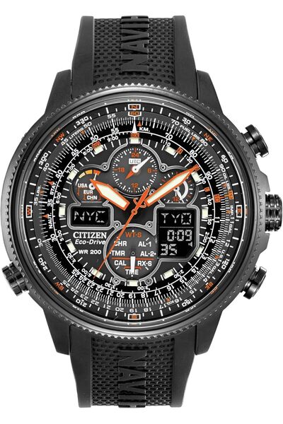 Citizen Promaster Nighthawk AT Eco-Drive Pilot Men's Watch, Atomic Timekeepin...