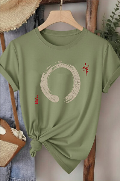 l'eivor Karma Symbol Printed Women's Cotton T-Shirt