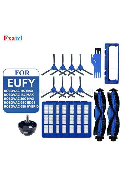 Choice6 19 pcs For Eufy RoboVac 11S Max, 15C Max, 25C Max, 30C Max, G10, G20,...