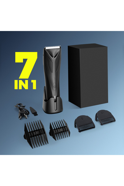 Choice black Men's & Women's Electric Body Hair Trimmer Waterproof Groin & Ba...