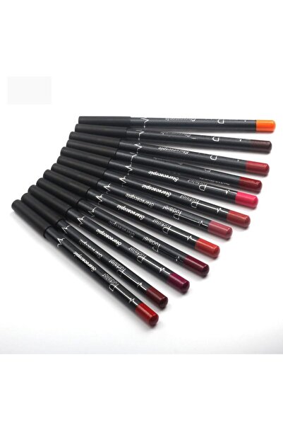 Arabest Lip Liner Set, 12 Pack Matte Waterproof Pencils, Multicolor, 2 In 1 F...