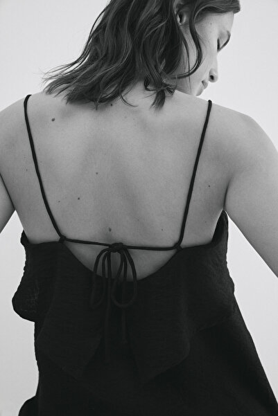 H&M Viskoz Karışımlı ve Askılı Üst