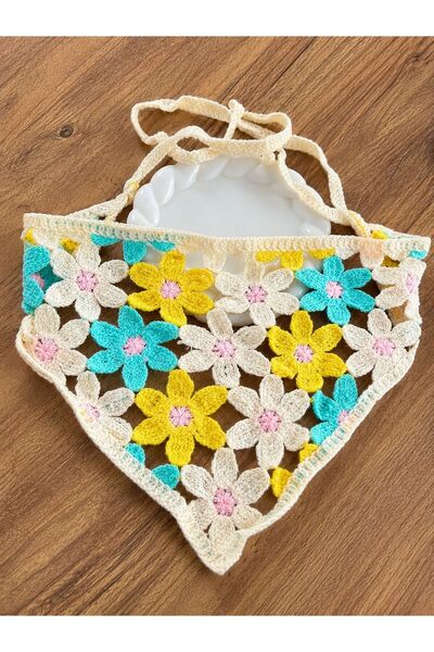 EMKSHOP Patterned Knitted Girls' Women's Bandana