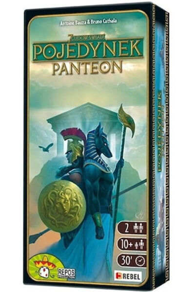 Rebel Extensie joc 7 Wonders Duel - Pantheon, Vârsta 10+, Jocuri (PL)