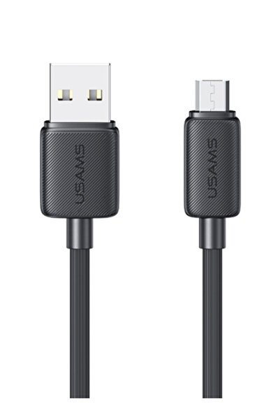 Usams καλώδιο micro USB σε USB US-SJ690, 2A, 480Mbps, 1m, μαύρο