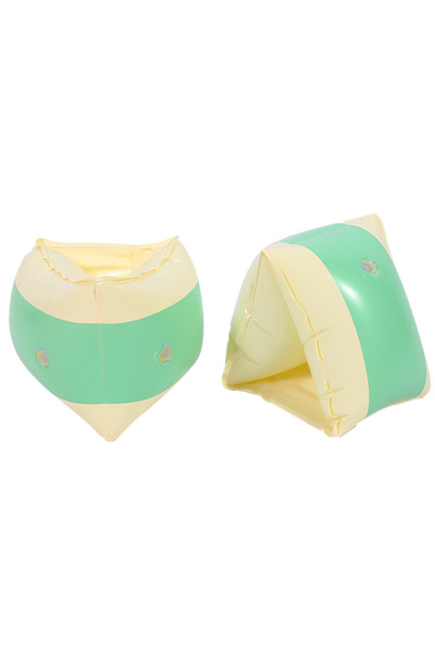 Choice Light Green Swimming Arm Ring Inflatable Pool Float Sleeve PVC Arm Flo...