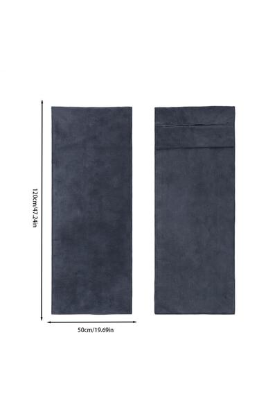 Choice1 L Gray High Performance Gym Towel Microfiber With Super Absorbency Qu...