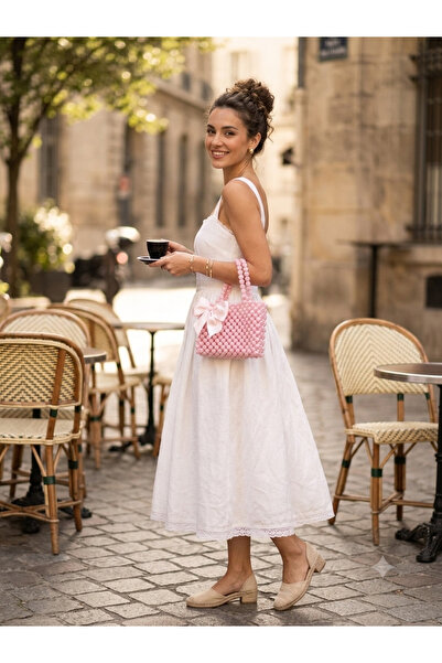 Mery Pembe inci el çantası