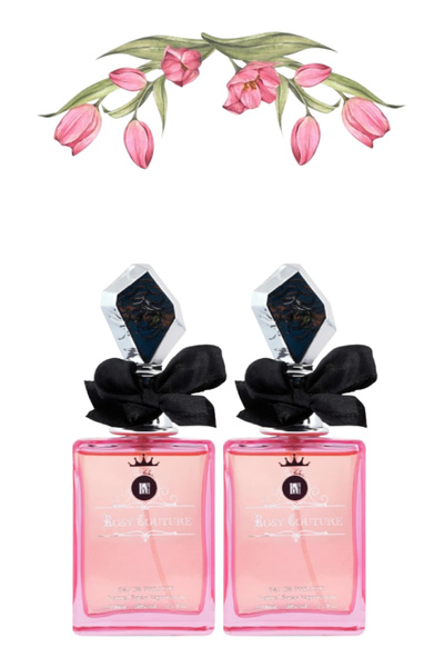 BN PARFUMS 2 Pieces Rosy Couture Perfume 100ML