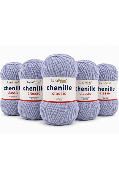 Lanaprime Chenille Velvet Yarn (Chenille Classic) Amigurumi Yarn - 5 Yards - ...