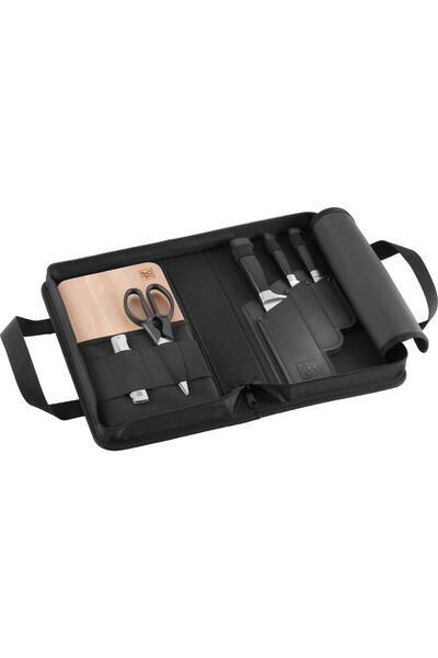 ZWILLING Set de calatorie cu 3 cutite si tirbuson, FOUR STAR, geanta transpor...