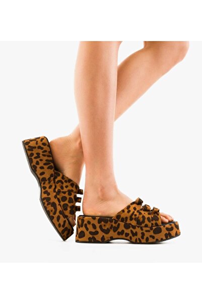BENOTTİ Platforme Anisa Animal Print