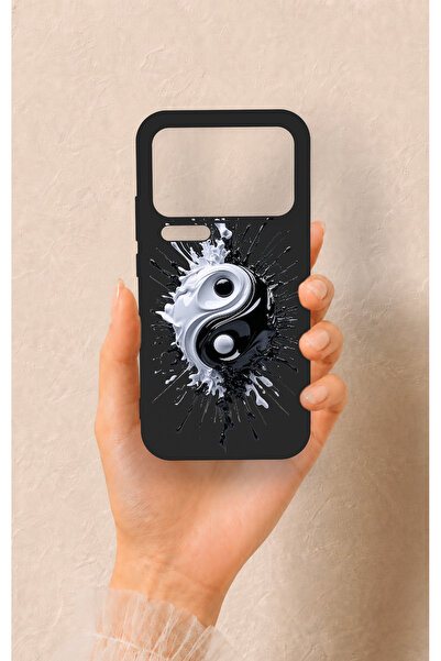 Vip Case Mi 17 Pro Max Uyumlu İyi ve Kötü Desenli Silikon Kılıf
