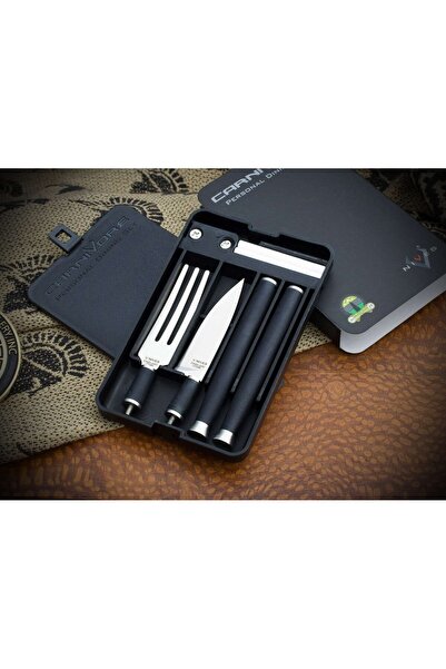 SPARTAN Set de cuțite negre Blades G10