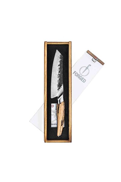 Style de Vie Cutit de bucatar Forged, Otel forjat, Argintiu/Maro