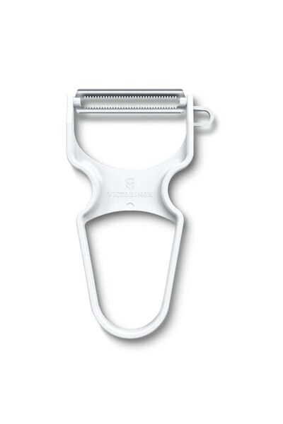 Victorinox Ξεφλουδιστήρας Rapid 6.0933 Με οδοντωτή λεπίδα 11x6,5x1,2εκ. Λευκό