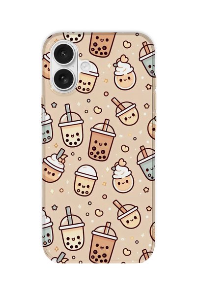 lelia iPhone 16 Compatible Printed Transparent Phone Case |   Collection: Kaw...