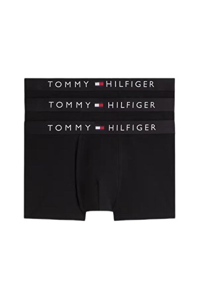 Tommy Hilfiger Erkek Siyah 3'lü Boxer UM0UM03900
