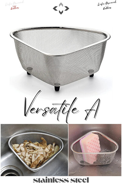 Empressco Practical and Stainless Steel Mini Strainer, Multi-Purpose Countert...