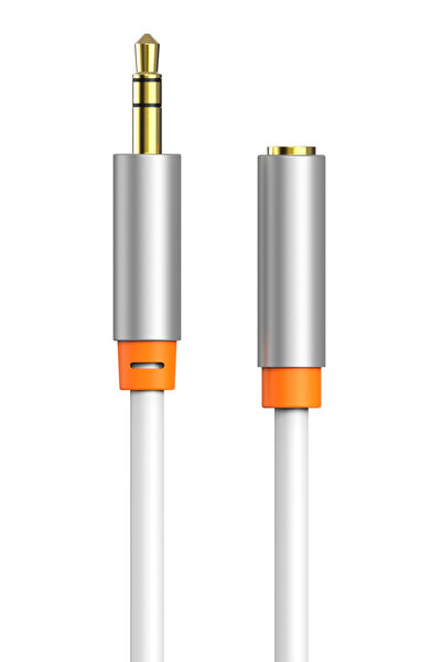 Cabletime καλώδιο προέκτασης ήχου 3.5mm CT-AV311-P12G, gold plated, 0.5m, λευκό