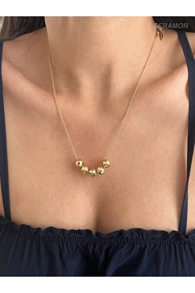XUPING JEWELRY 14K altın renginde disko topu premium ithal kolye