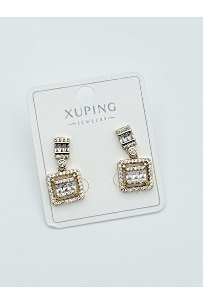 Haziran Accessory, Xuping Baget Gold Earrings