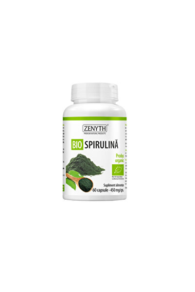 ZENYTH Spirulina 450mg Ecologica/Bio 60cps