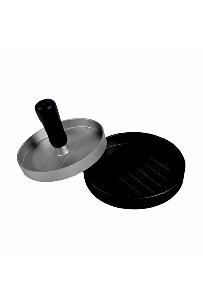 KlugMeister Presa pentru hamburger din aluminiu KY1280HP, baza de plastic cu ...