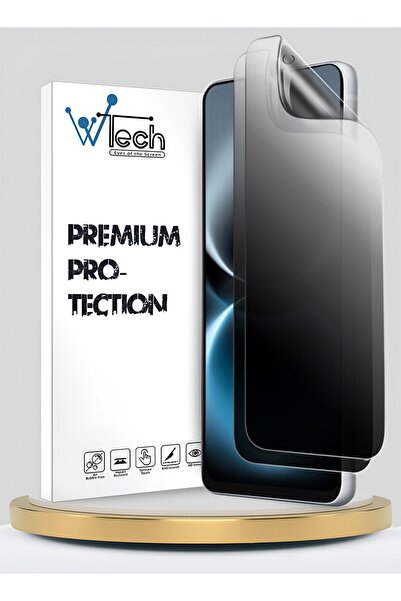 Wtech Huawei Nova Y74 4G 2026 Premium Hydrogel Anti Spy Film Thin and Flexibl...