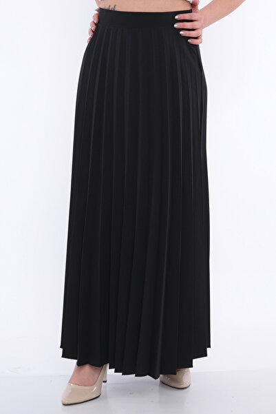FIRST STYLE Turkish Stylish Design Black Skirt