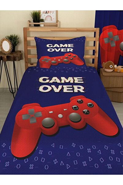 milbaygrup Game over Patterned Baby and Kids Printed Single Pique Set 160X220...