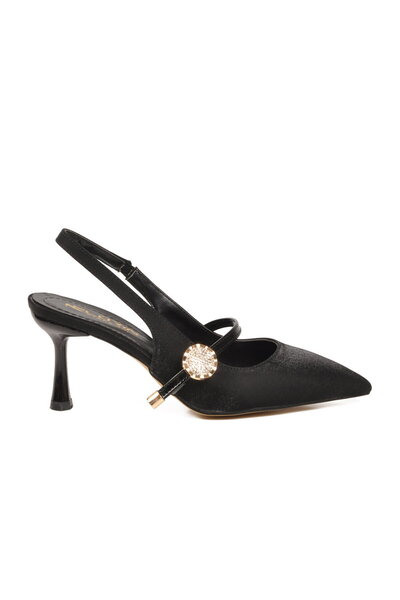 FLORİN Black Women's High Heels