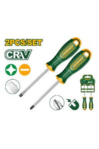Jadever Set of 2 Regular/Square Screwdrivers