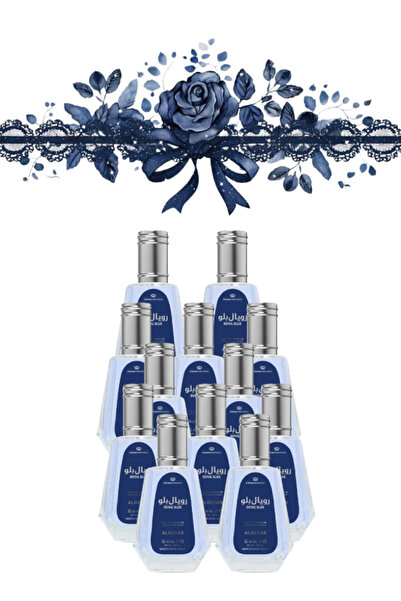 ALREHAB 12 Pieces Royal Blue Perfume 50ML